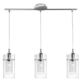 Riippuvalaisin Searchlight Duo 3-os kromi 71 cm