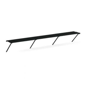 Kasvihuonehylly Strömsö musta 1800 x 325 mm