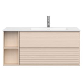 Allaskaappi Svedbergs Epos Jalusi vaalea saarni 100 x 45 cm, oikea