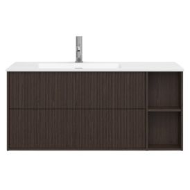 Allaskaappi Svedbergs Epos Svall tumma saarni 100 x 45 cm, vasen