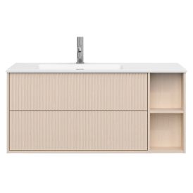 Allaskaappi Svedbergs Epos Svall vaalea saarni 100 x 45 cm, vasen