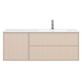 Allaskaappi Svedbergs Epos Svall vaalea saarni 120 x 45 cm, oikea