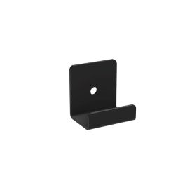 Koukku REI taitettava musta 30 mm 2 kpl