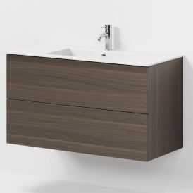 Allaskaappi Camargue Skärgård Classic pähkinäpuu 98,4 x 44,8 x 55 cm