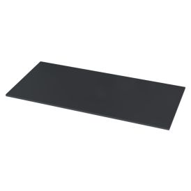 Työtaso Camargue Stensfjord mattamusta 100 x 45 x 1,2 cm