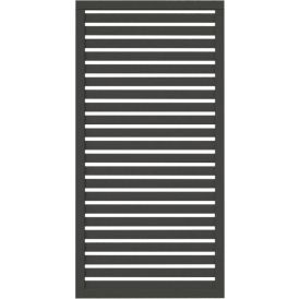 Aitaelementti Palmako Nina 2 harmaa 90 x 180 cm