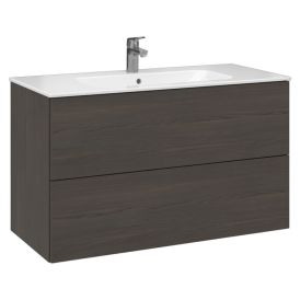 Allaskaappi Temal Aava ruskea saarni 100 cm, 2 ltk