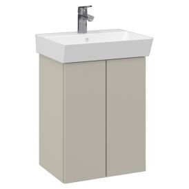 Allaskaappi Temal Aura matta greige 50 x 35 x 68 cm, 2 ovea