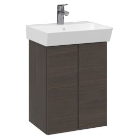 Allaskaappi Temal Aura ruskea saarni 50 x 35 x 68 cm, 2 ovea