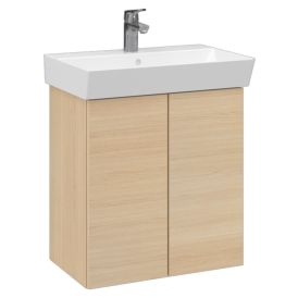 Allaskaappi Temal Aura vaalea tammi 60 x 35 x 68 cm, 2 ovea