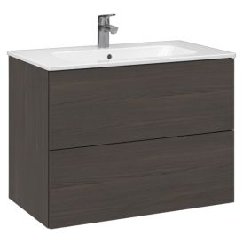 Allaskaappi Temal Aava ruskea saarni 80 x 46 x 60,3 cm, 2 ltk