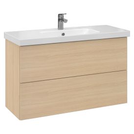Allaskaappi Temal Stella vaalea tammi 102,5 x 40 x 64 cm, 2 ltk