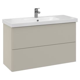 Allaskaappi Temal Stella matta greige 102,5 x 40 x 64 cm, 2 ltk