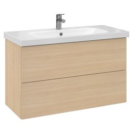 Allaskaappi Temal Stella vaalea tammi 102,5 x 45 x 64 cm, 2 ltk