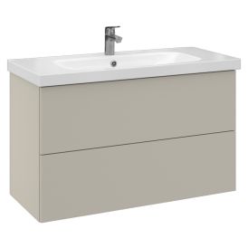 Allaskaappi Temal Stella matta greige 102,5 x 45 x 64 cm, 2 ltk