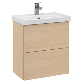 Allaskaappi Temal Stella vaalea tammi 57,5 x 35 x 64 cm, 2 ltk