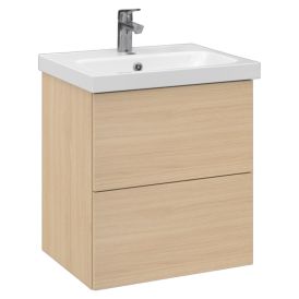 Allaskaappi Temal Stella vaalea tammi 57,5 x 45 x 64 cm, 2 ltk