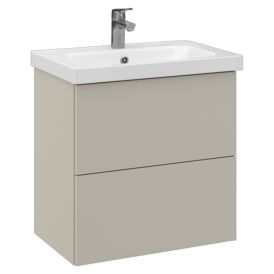 Allaskaappi Temal Stella matta greige 62,5 x 40 x 64 cm, 2 ltk