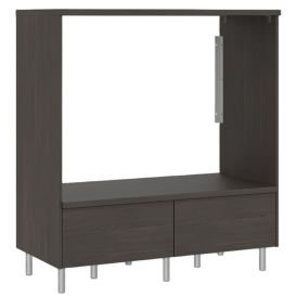 Pesukonekaappi Temal Ergo Double ruskea saarni 124 x 60 x 128,5 cm