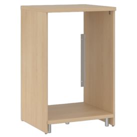 Pesukonekaappi Temal Ergo Light vaalea tammi 65 x 60 x 104,5 cm