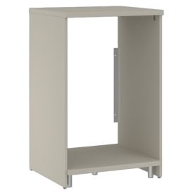 Pesukonekaappi Temal Ergo Light matta greige 65 x 60 x 104,5 cm