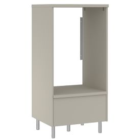 Pesukonekaappi Temal Ergo Single matta greige 65 x 60 x 128,5 cm