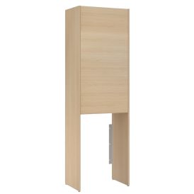 Pesukonekaappi Temal Ergo Store vaalea tammi 65 x 58 x 210,8 cm