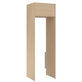 Pesukonekaappi Temal Ergo Tower vaalea tammi 60 x 58 x 210,8 cm