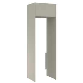 Pesukonekaappi Temal Ergo Tower matta greige 60 x 58 x 210,8 cm