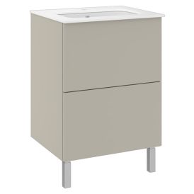 Allaskaappi Temal Ilona 2 matta greige 61 x 50 x 90 cm