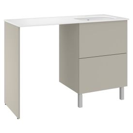 Pesukonetasokokonaisuus Temal Ilona 4 matta greige 125 x 50 x 90 cm, oikea