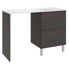 Pesukonetasokokonaisuus Temal Ilona 4 ruskea saarni 125 x 50 x 90 cm, oikea