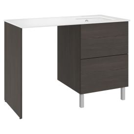 Pesukonetasokokonaisuus Temal Ilona 6 ruskea saarni 125 x 60 x 90 cm, oikea