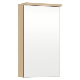 LED-peilikaappi Temal Unic vaalea tammi 40 x 20 x 72,7 cm, 1 ovi