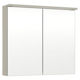 LED-peilikaappi Temal Unic matta greige 70 x 20 x 72,7 cm, 2 ovea