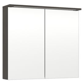 LED-peilikaappi Temal Unic ruskea saarni 90 x 20 x 72,7 cm, 2 ovea