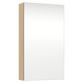 Peilikaappi Temal Emina vaalea tammi 50 x 15 x 85 cm, 1 ovi