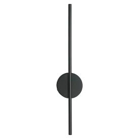 LED-seinävalaisin Lavida ladattava musta 60 cm