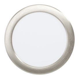 LED-uppospotti Eglo Fueva 6-Z harjattu nikkeli Ø 16,8 cm