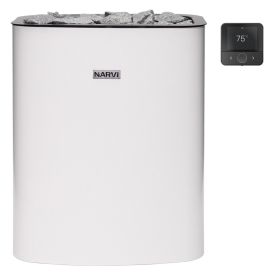 Sähkökiuas Narvi NC Electric valkoinen 6 kW