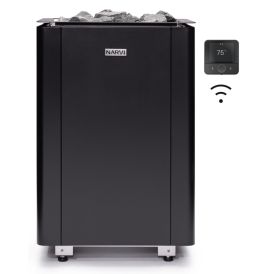 Sähkökiuas Narvi Ultra Small WiFi musta 9 kW