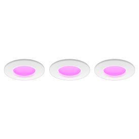 Kohdevalaisin Philips Hue Slim valkoinen Ø 9 cm 3 kpl/pkt