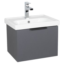 Allaskaappi Aqua Rodos Wave mattaharmaa 50 x 38 x 39,5 cm