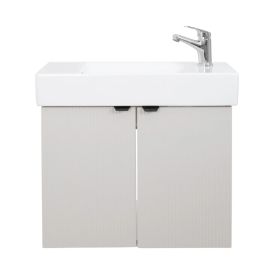 Allaskaappi Aqua Rodos Wave oikea kashmir 60 x 30 x 54,5 cm