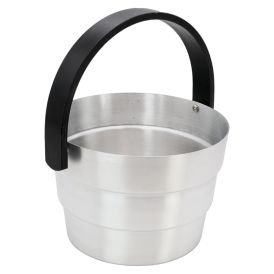 Sanko Saunia Pyörre alumiini/musta 6 l