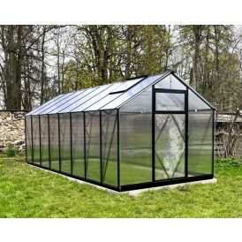 Kasvihuone Ecoslider Lux 2.5 X 13,75 m²