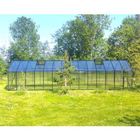 Kasvihuone Ecoslider Lux 2.5 X 24,25 m²