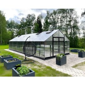 Kasvihuone Ecoslider Lux DD 4 44,4 m²