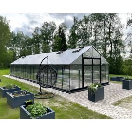 Kasvihuone Ecoslider Lux DD 4 50 m²