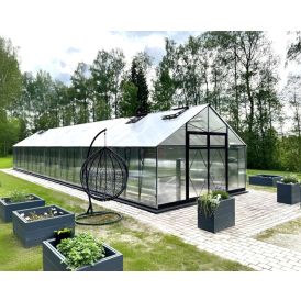 Kasvihuone Ecoslider Lux DD 4 55,6 m²